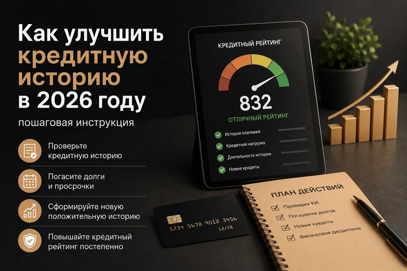 Как улучшить кредитную историю в 2026 году